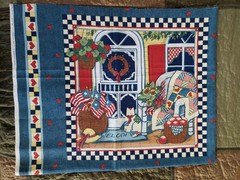 Susan Winget Fabric Traditions Vintage 1994 New -4 Panels Americana #1880