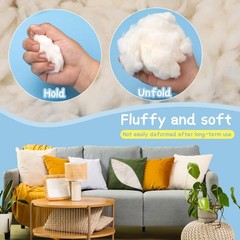 Kogyxe 7.06oz Cotton Stuffing, Natural Filling for 7.06 oz/200 g