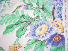 3-1/8Y Scalamandre CorsicaMatelasse Floral Bouquet Drapery Upholstery Fabric