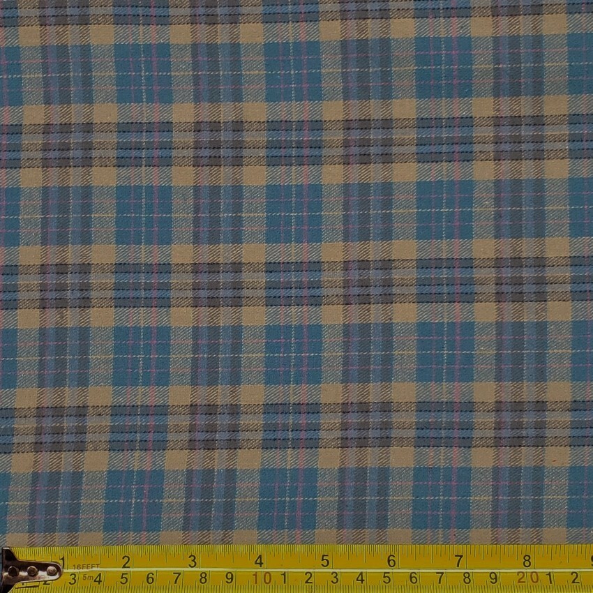 Flannel Plaid-Tartan 100% Cotton **Free Shipping**By Yard (36″X60″) Style-102