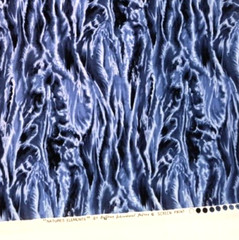 New Hoffman International Fabrics 19″ x 27″ Cotton Nature’s Elements Blue Waves