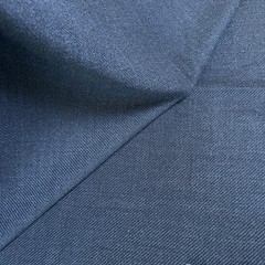 VBC Supersonic Fabric – Navy Blue Wool Jersey Knit Stretch – 2.2m Jacket Italy
