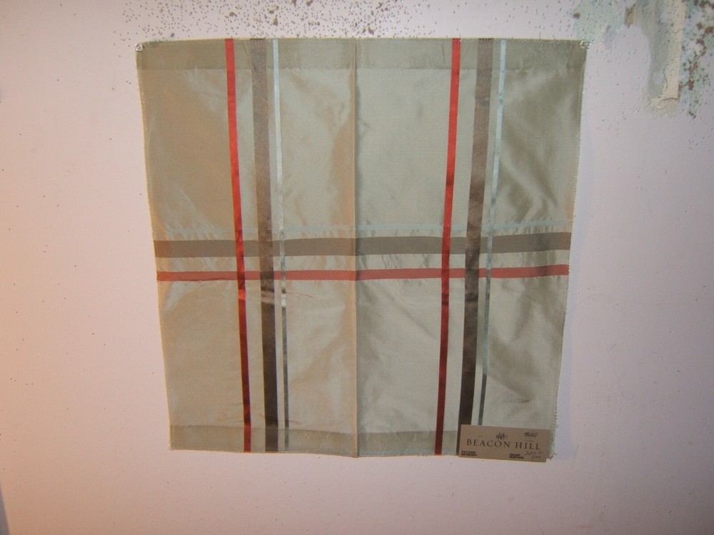 Beacon Hill, Bayberry, 100% Silk Plaid, Various Colors Available