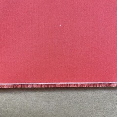 100% SILK FAILLE FABRIC , orange /azalea color, 54.5” W, sold by yard