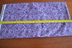 By 1/2 Yd, Purple Calico on Purple Quilt Cotton, Blank/2001, N407