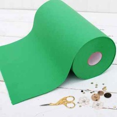 Premium Felt Roll – 12″ x 10yd – Kelly Green – Soft Wool-Like 1.2mm Thick