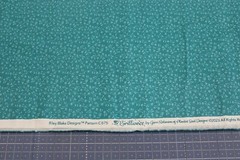 RBD ~ Floret ~ C675-Teal ~ Per half yard