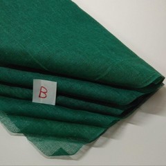 Happy Life B Mosquito Net Handmade Vintage 97×121 Green Retro Fabric