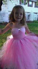 New CROCHET Headband STRETCH TUTU DRESS Tube top costume 6″ 8″ 10″ size 0 -12yrs