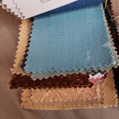 80pc Loose Fabric Samples 4x9in Fabric Swatches Various Patterns (f)