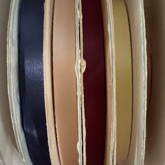 LOT Vintage Ribbon Acetate Fused Edge USA Textiles Sewing Crafting Bridal