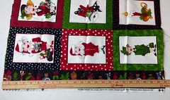 HOLIDAY DELIGHT Quilt Panel Loralie Harris Fabric Cotton Ladies 23”x43.5”