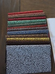 BOUSSAC FRANCE Fabric Lot/100% cotton/Remnant 8×6 Sewing/Craft/Hobby/13pc/lot B1