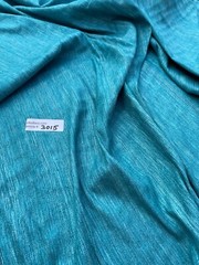 RAW SILK TUSSAH/ TURQUOISE, 54-55″ WIDE, BY THE YARD.