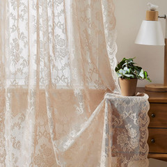 60 Inch Wide by 3 Yards Long Linen Lace Fabric. Gold Fabric for Dress, Tableclot