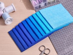 – 11 Options Solids with Tweed Tonals – Assorted Color Cotton Quilting Fabric…