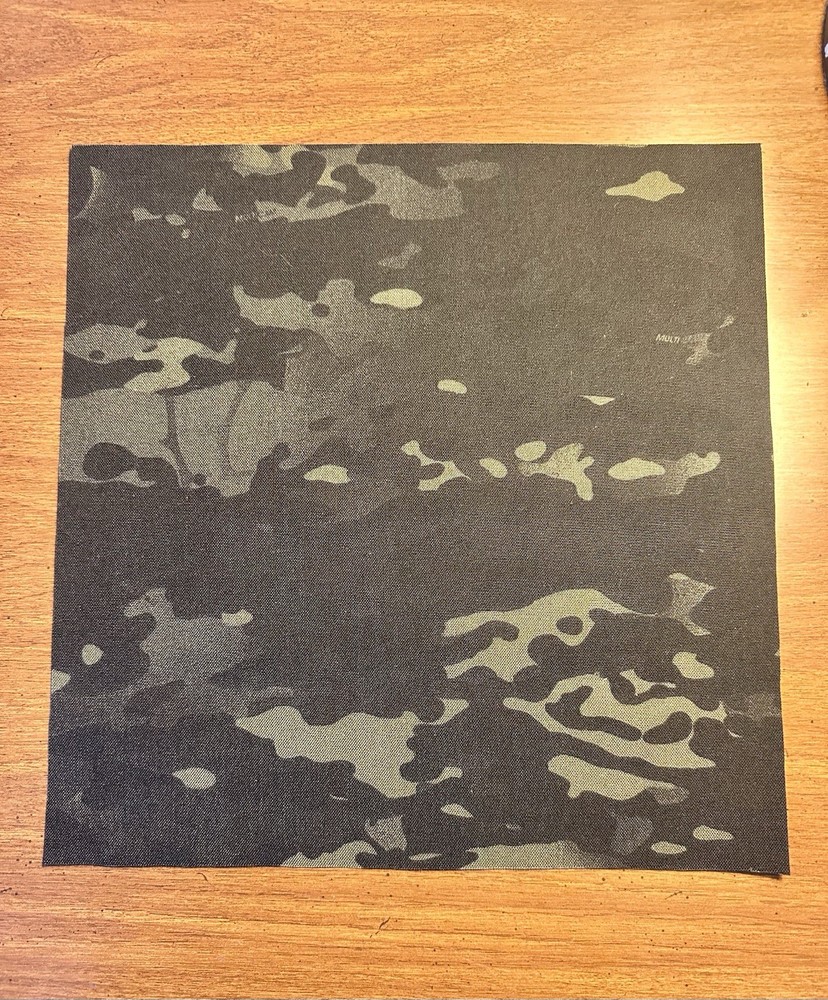 Camo Wrap Gear Aid Multicam Black 500d Cordura- 3M Adhesive LARGE