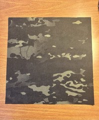 Camo Wrap Gear Aid Multicam Black 500d Cordura- 3M Adhesive LARGE