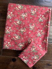 MODA 3 Sisters Vienna Nights- Red Floral- 2.75 yards Total -VTG