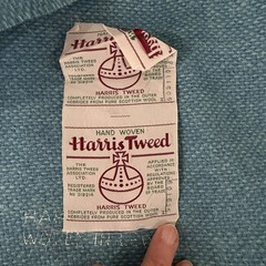 Harris Tweed Hand Woven Made Pure Scottish Wool Organic Fabrics 28” X 3 Yards