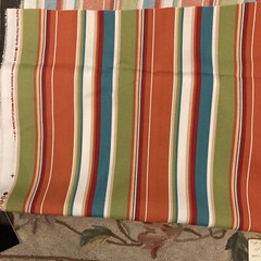RICHLOOM Solarium In Outdoor Fabric Green Batik 54″ x 82” 1.7 YD