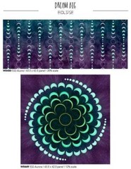 Hoffman – Dream Big Eclipse – Lunar Moon Phases Stripe – Aurora, BTY
