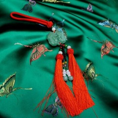 1M Satin Silky Fabric Jasper Cloth Butterfly Pattern Brocade Cheongsam Dress Sew