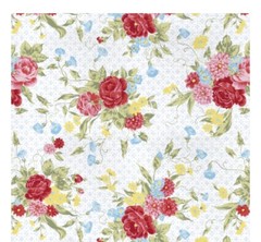 The Pioneer Woman Sweet Rose Floral Fleece Fabric 2 yards for Blanket Throw NEW