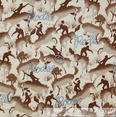 BonEful Fabric FQ Cotton Flannel Quilt Brown Blue Gray Green Dinosaur Boy Print