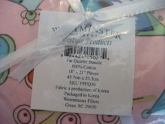 Westminster Fibers Fat Quarter Bundle Pinks Blues Multi colored Lifestyle Prod.