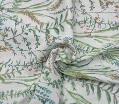 BALLARD DESIGNS JOSEPHINE GREEN SUNBRELLA PERFORMANCE FABRIC BY THE YARD 54″W