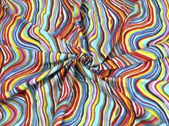 NO TARRIF CHARGES 100%✅ZK_347 Multi Hand Printed 100% Cotton 20 Yard Fabric
