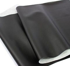 Mybecca Black Weatherproof Faux Leather Finish Marine Vinyl 0.5 Yard,