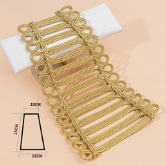 Cosplay Baroque Uniform Decorative Accessories Clothing Applique Patches