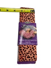 Sullivans Yorganza Scarf 32.8 yd Cheetah Animal Print Craft Fashion Polyester