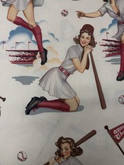 Alexander Henry Fabric OOP 2017 Swingers Cotton Fabric Very Rare