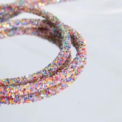 Double-sided Silver Mirror Composite Reflective Fabric DIY Costumes 50CMx137cm