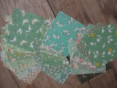 130+ REPRODUCTION 1930’S 4″ INCH FABRICS ALL DIFFERENT 100% COTTON