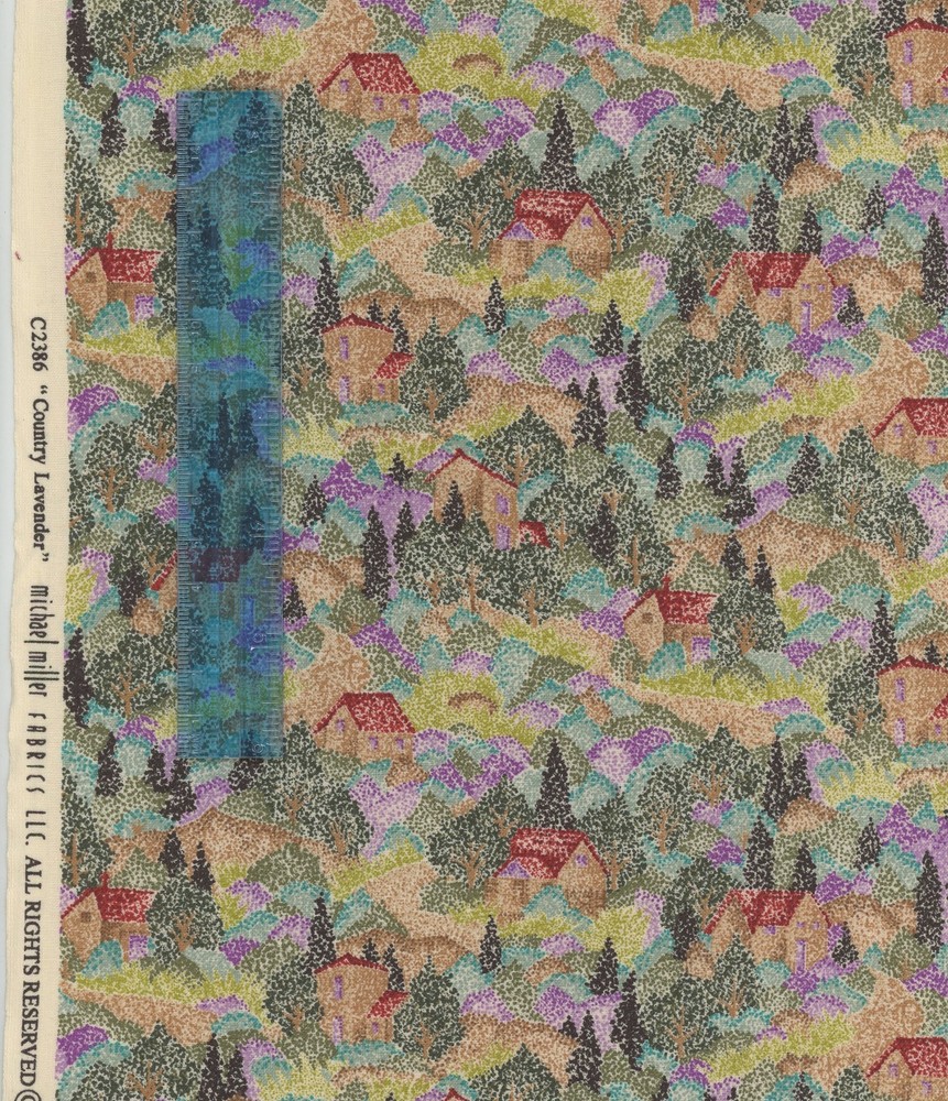 OOP Country Lavender by Michael Miller Cotton Fabric 2 3/4 yards