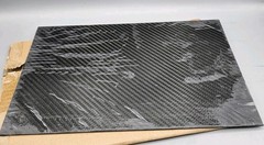 (1) Sheet – 2.0mm 200x300mm Carbon Fiber Plate Twill Matte