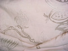 2-7/8Y Lee Jofa 2012124 Brimham Bisque Embroidered Jacobean Upholstery Fabric