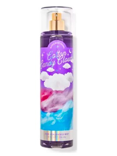 Bath & Body Works Cotton Candy Clouds Fine Fragrance Mist 2022 Edition 8 FL OZ