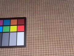 2/3 Yd Tan Brown Cream Gray Homespun Plaid Check Cotton Fabric 24″ X 44″