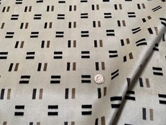 2YD KIRKBY K5219/01 Hammersmith Monochrome 100% Viscose Pile Geo Velvet Fabric