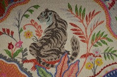 Zoologic Prism Vintage-Like Scenic Animal Toile P/K Lifestyles Fabric