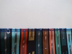 You Got the Notions Zippers stripe Fabric Robert Kaufman 1 yd 33″ x 42 wide