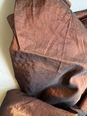 Couture Copper/Black Taffeta Designer Fabric 50″x80″