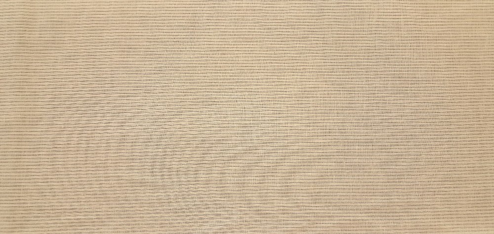 11″ Wide – DRAPERY PRINT – Ivory Pinstripe Semi-Sheer – 10 Yards