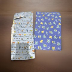 Cotton Fabric Pieces Lot, Multicolor Novelty Prints, Disney, Quilting Crafts