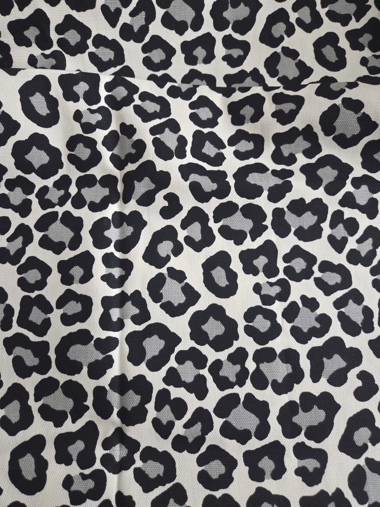 MILL CREEK Screen Print Fabric 55″ x 45″w Upholstery Animal Print CHEETAH